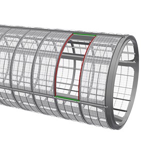 Neue Hydrotech Trommelfilterplatten mit integrierten Dichtungen