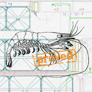 Système en circuit fermé pour crevettes en projet