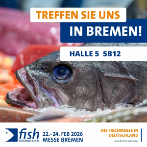 Fish International 2026 in Bremen - Wir stellen aus