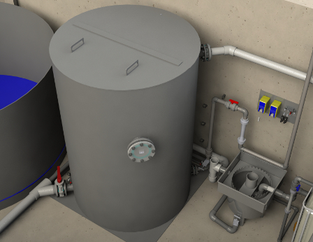 Denitrification in a RAS